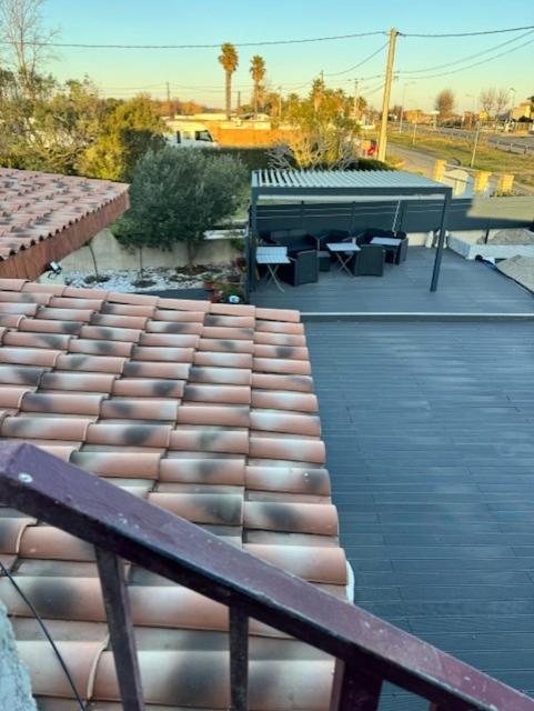 Logis Hotel La Chaumiere Marseillan  Exterior foto